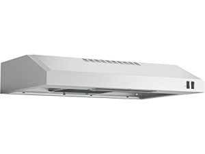 GE Under Cabinet Range Hood | 30 Inch Kitchen Exhaust Fan with 2 Speeds