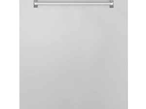 ZLINE 24" Monument Series 3rd Rack Top Touch Control Dishwasher in Stainless Steel with Stainless Steel Tub (DWMT-304-24)