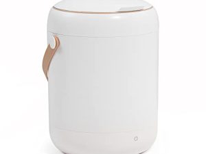 Mini Portable Washing Machine for Small Laundry Loads – Compact Apartment Washing Machine With Quick and Quiet Operation – Convenient Countertop Washing Machine for Your Home – Delicates Washer (White)