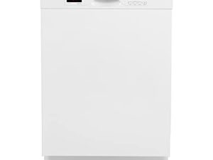 Magic Clean MCDW24WI Dishwasher 24-Inch Built in with 3 Wash Options and Automatic Cycles