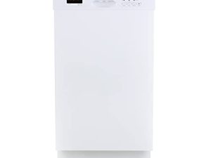 Avanti DWF18V0W Dishwasher 18-Inch Built in with 3 Wash Options and 6 Automatic Cycles