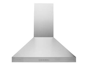 Hauslane | Chef Series WM-530 30 Inch Wall Mount Kitchen Hood Vent | Pro Model | Stainless Steel Range Hood | Strong Suction