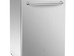 Outdoor Refrigerator 24'' Built-in/ Freestanding Compressor Beverage Fridge Refrigerator for Home and Commercial Use