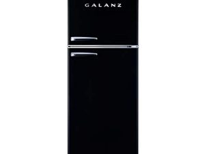 Galanz GLR10TBKEFR True Top Freezer Retro Refrigerator Frost Free