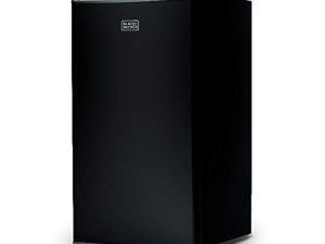 BLACK+DECKER BCRK32B Compact Refrigerator Energy Star Single Door Mini Fridge with Freezer