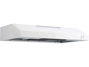 GE Under Cabinet Range Hood | 30 Inch Kitchen Exhaust Fan with 2 Speeds