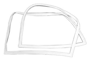 Frigidaire 5304507201 Freezer Door Gasket Original Equipment (OEM) Part