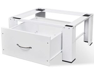 INLIFE Washer Dryer Stand with Drawer