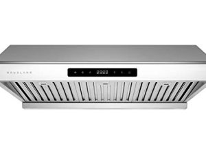 Hauslane | Chef Series 30” PS10 Under Cabinet Range Hood | PRO PERFORMANCE | Stainless Steel Electric Stove Ventilator | 3 Speed Exhaust Fan