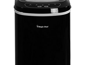 Magic Chef 27-Lb. Portable Black Countertop Ice Maker