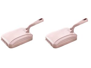 Tuccbay 2X Carpet Cleaner Brush Sweeper Dirt Handheld Sofa Bed Pet Hair Debris Dirt Fur Brush Household Cleaning Tool