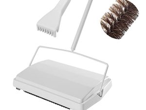 JEHONN Carpet Floor Sweeper with Horsehair
