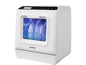 Portable countertop dishwasher