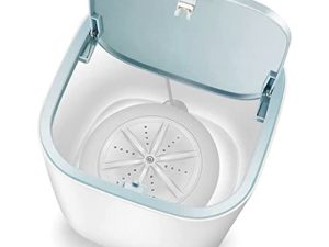 Duendhd Mini Electric Washing Machine Portable USB Underwear Cleaning Machine Socks Baby Clothes Compact Wash Machine-White