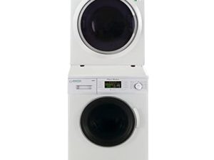 Equator 110V Ultra Compact Laundry Centre 1.6 cf Washer+2.6 cf Digital Sensor Dry