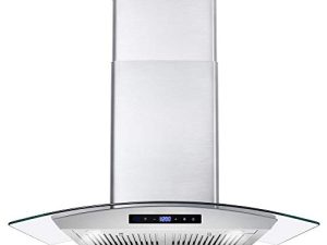 COSMO COS-668AS750 30 in. Wall Mount Range Hood with 380 CFM
