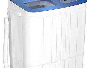 Portable Washing Machine Portable Washer and Dryer Combo Compact Mini Twin Tub Laundry Washing Machine Cloth Washer with Spin Dry