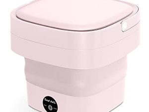 Portable Washing Machine with Effective Steri-lizing Function- Foldable Mini Small Washer for Baby Clothes