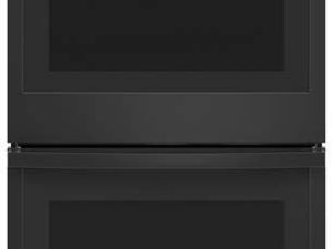GE JTD3000DNBB 30" Double Wall Oven with 10 cu. ft. Total Capacity Scan-to-Cook Technology Self Clean and Wi-Fi Connectivity in Black