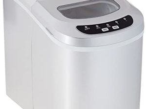 RCA RIC102-Silver Compact Ice Maker