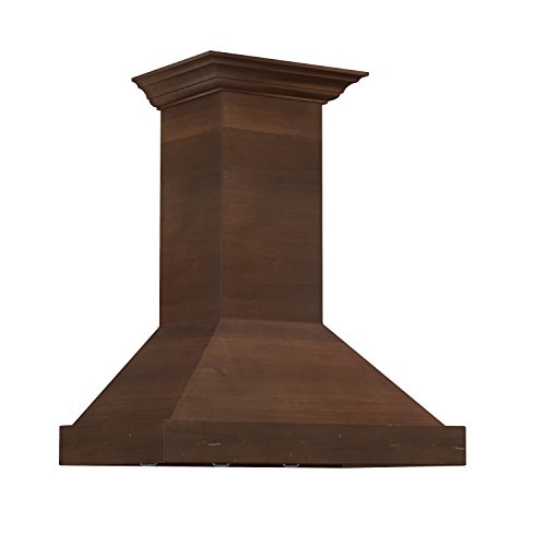 ZLINE 36 in. 400 CFM Designer Series Wooden Wall Mount Range Hood (KBRR-36) ZLINE 36 in. 400 CFM Designer Series Wooden Wall Mount Range Hood (KBRR-36)