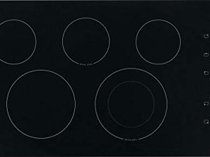 Frigidaire FFEC3625UB 36 Built-in Electric Cooktop with 5 Elements Quick Boil Element Ceramic Glass Cooktop and Hot Surface Indicator in Black
