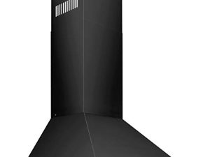 ZLINE Convertible Vent Wall Mount Range Hood in Black Stainless Steel (BSKBN) (24)