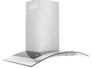 ZLINE 30" Convertible Vent Wall Mount Range Hood in Stainless Steel & Glass (KN4-30)