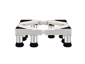 Adjustable Refrigerator Stand Heightened 4"/6"/8"/10" Washing Machine Base Dryer Pedestal Length 20"-29" Dishwasher Pedestal Appliance Stand Prevent Scratch Dent