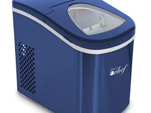 Deco Rapid Portable Automatic Electric Countertop Ice Maker - 6 Great Colors Compact Top Load 26 Lbs. Per Day Great For Party Hosting Never Run Out Of Ice Again