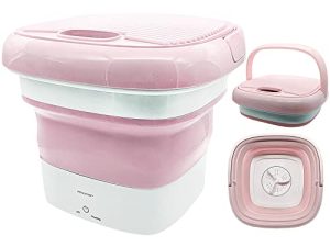 Mini Portable Washing Machine - Folding Washing Machine - Bucket Washer for Clothes Laundry- Collapsible Washing Machine - Underwear Washing Machine for Camping