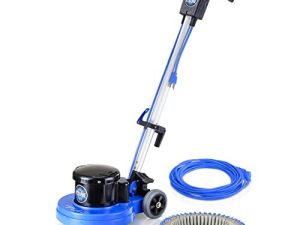 Prolux Core Heavy Duty Single Pad Commercial Polisher Floor Buffer Machine Tile Scrubber (13 Inch Medium Duty w/Hard Brush Only)