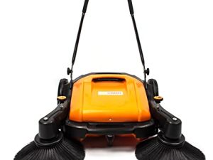 Generic Industrial Floor Sweeper with Triple Brooms