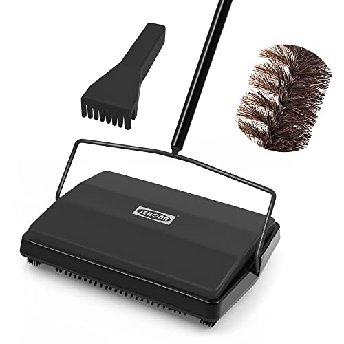 JEHONN Carpet Floor Sweeper Manual with Horsehair JEHONN Carpet Floor Sweeper Manual with Horsehair