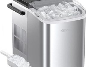 Silonn Countertop Ice Maker Machine with Handle