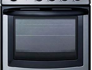 Summit PRO247SS 24"" Freestanding Gas Range with 4 Sealed Burners 2.9 cu. ft. Oven Capacity LP Convertible Continuous Grates in Stainless Steel