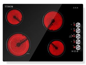 TTHOB Electric Cooktop 4 Burners