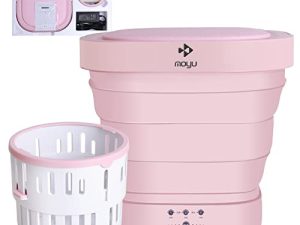 Portable Washing Machine Mini Washer with Drain Basket