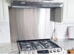 24" by 30" Range Hood Backsplash Wall Shield Stove Back Splash SP3604