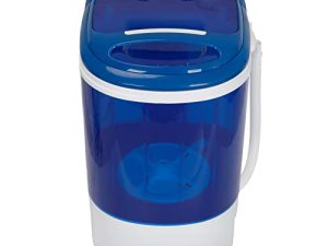 ZENY Portable Mini Washing Machine 5.7 lbs Washing Capacity Semi-Automatic Compact Washer Spinner Small Cloth Washer Laundry Appliances for Apartment