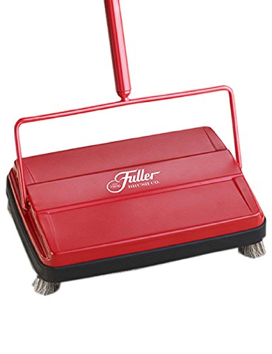Fuller Brush 17052 Electrostatic Carpet & Floor Sweeper - 9" Cleaning Path - Lightweight - Ideal for Crumby Messes - Works On Carpets & Hard Floor Surfaces Red Fuller Brush 17052 Electrostatic Carpet & Floor Sweeper - 9" Cleaning Path - Lightweight - Ideal for Crumby Messes - Works On Carpets & Hard Floor Surfaces Red