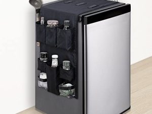 SWISSELITE Mini Fridge Caddy Organizer