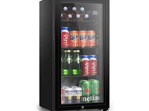 HAILANG Beverage Refrigerator With 105 Can