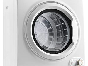 Sentern Compact Portable Laundry Dryer - 9LBS Capacity Portable Front Load Clothes Dryer 1400W Power with 4 Drying Modes