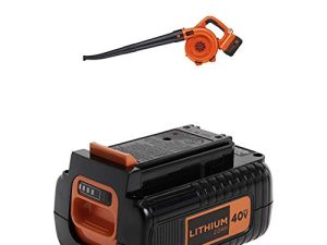 BLACK+DECKER 40V MAX Cordless Sweeper with Extra Battery