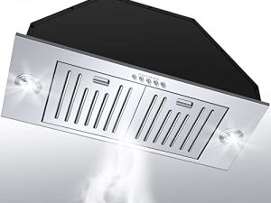 EALLMALL Range Hood Insert 30 Inch