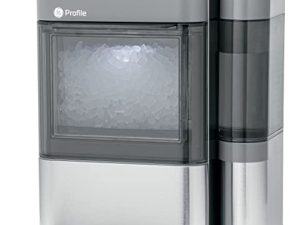 GE Profile Opal 2.0 | Countertop Nugget Ice Maker with Side Tank | Ice Machine with WiFi Connectivity | Smart Home Kitchen Essentials | Stainless Steel