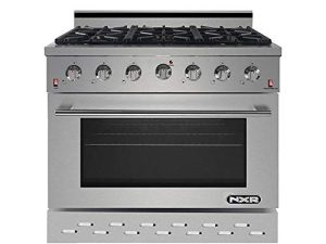 NXR 36" 5.5 cu.ft Pro-Style Propane Gas Range with Capacity Convection Oven
