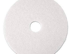 3M Commercial 8481 17" WHT POL FLR Pad