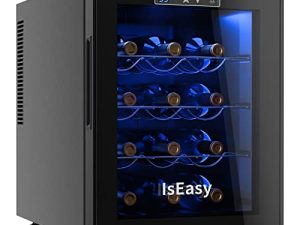 IsEasy 12 Bottle Wine Cooler Refrigerator